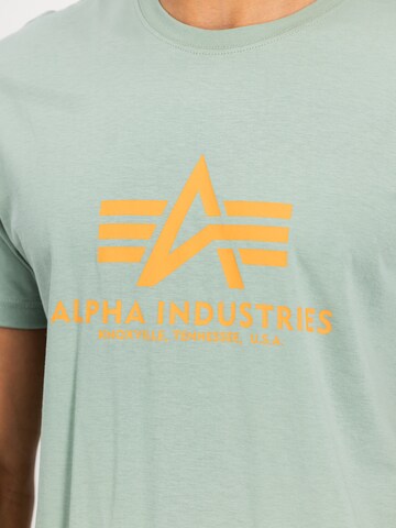 Maglietta di ALPHA INDUSTRIES in verde