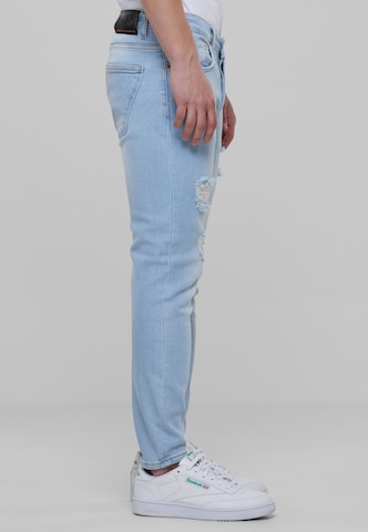 2Y Premium Regular Jeans in Blau