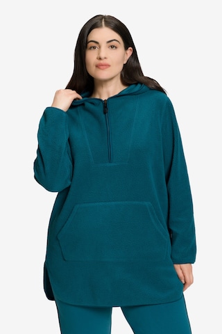 Pull-over Ulla Popken en bleu : devant