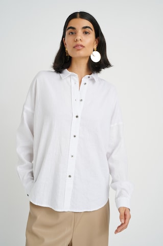 InWear - Blusa 'Amos' en blanco: frente