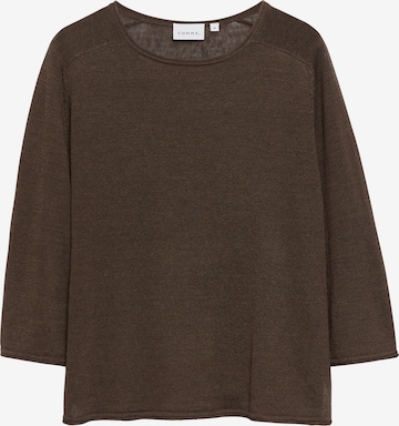 Pull-over COMMA en marron : devant