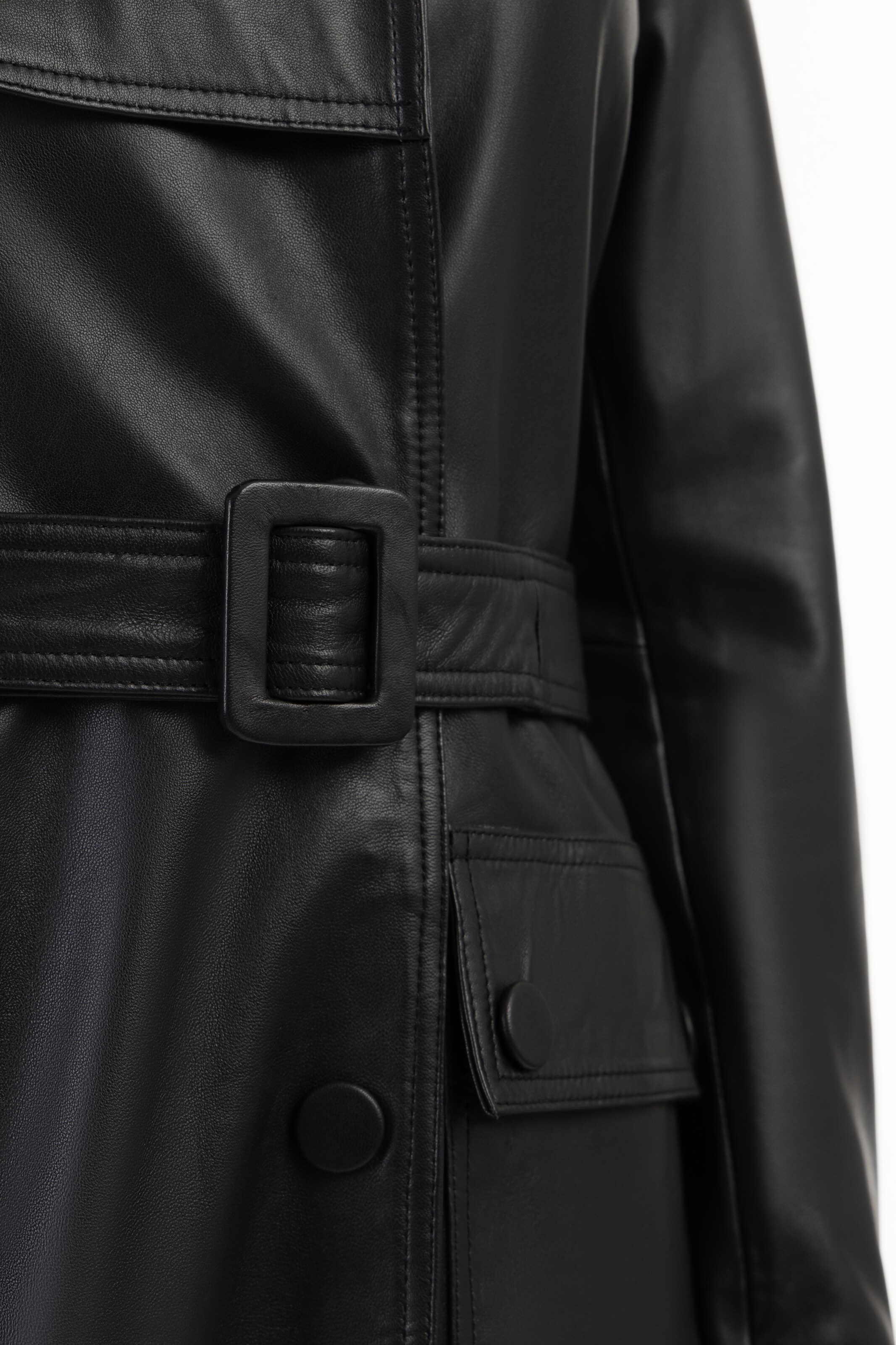 DreiMaster Vintage Ανοιξιάτικο και φθινοπωρινό παλτό σε μαύρο