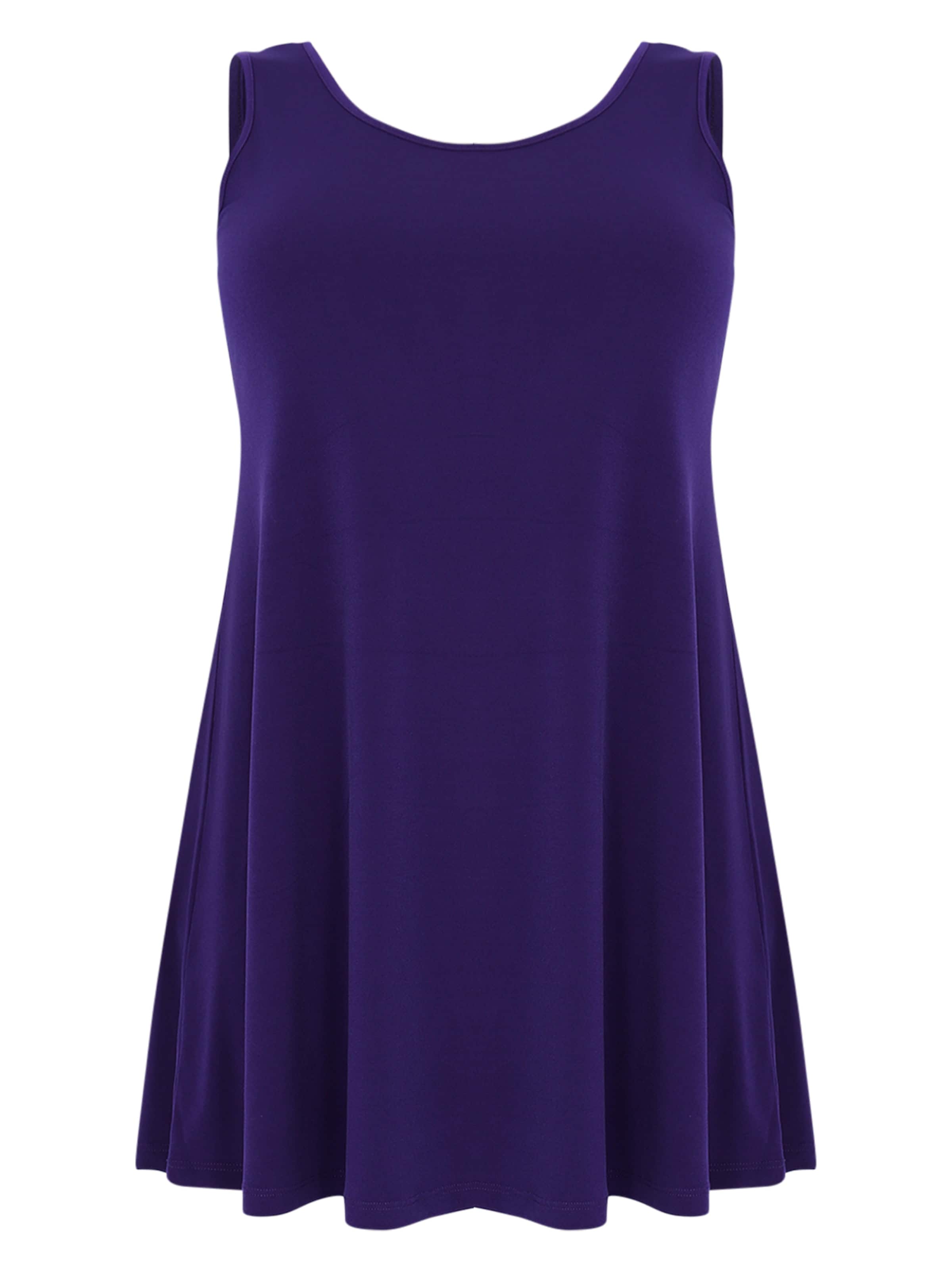 YOEK Top in Purple: front