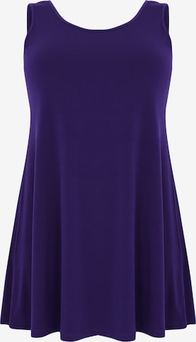 Yoek Tunic in Purple: front