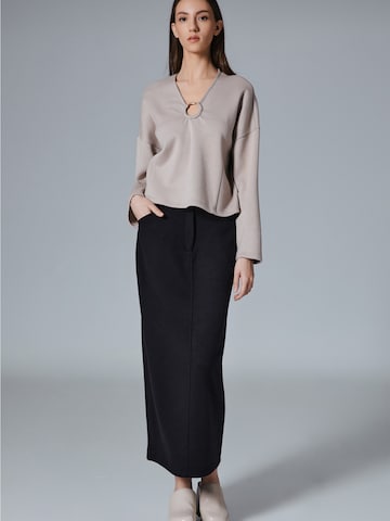 pilka 4TAILORS Marškinėliai