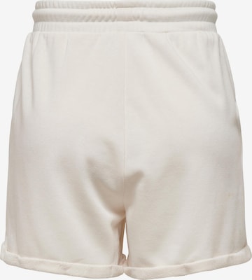 ONLY - regular Pantalón en blanco