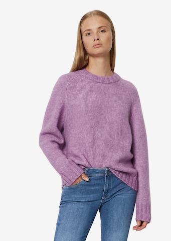 Marc O'Polo DENIM Sweater in Purple: front