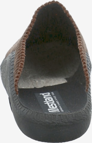 Westland Slippers 'MONACO' in Brown