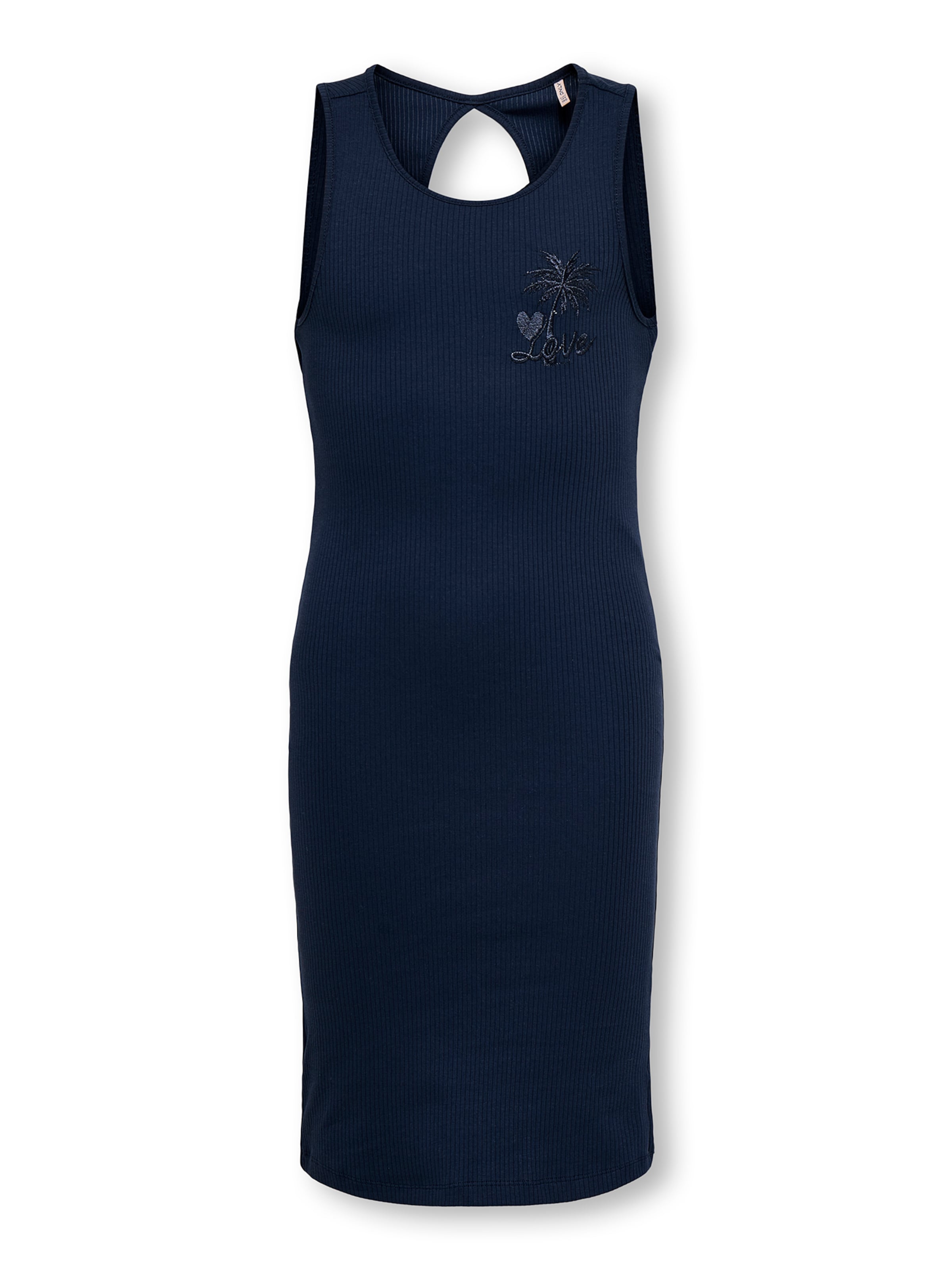 ONLY GIRLS Рокля 'KOGBELFA' в синьо: отпред