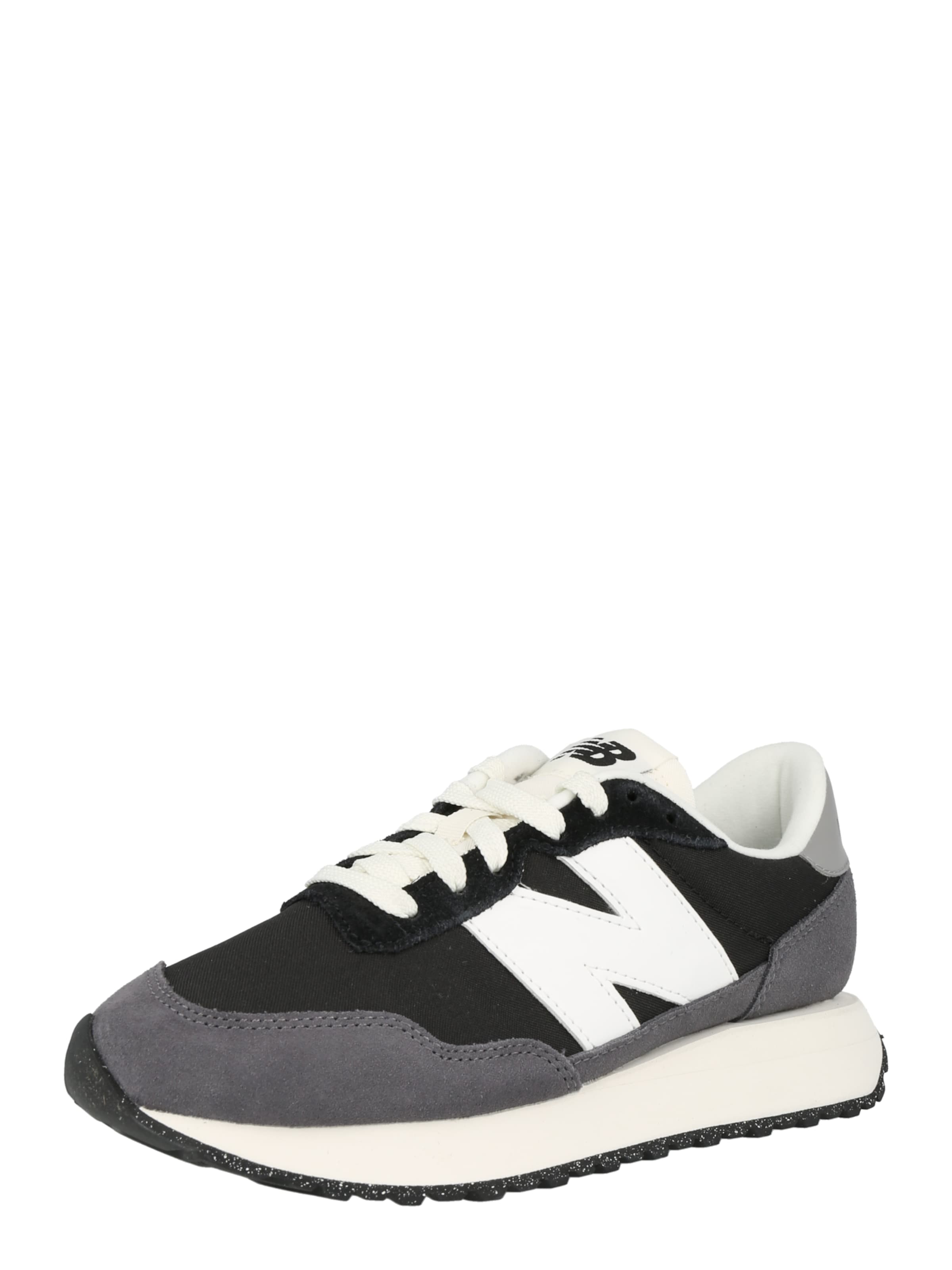 Scarpa sportiva '237' di new balance in nero: frontale