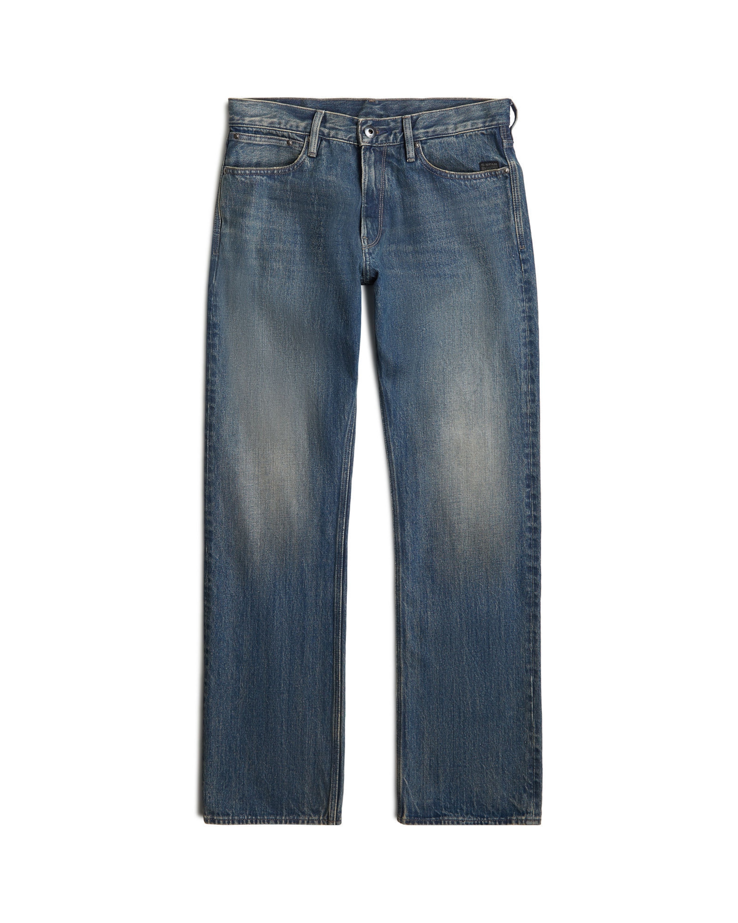 G-STAR Bootcut Jeans 'Lenney Bootcut 2.0' in Blauw: voorkant
