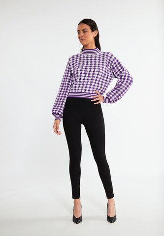 Pull-over faina en violet