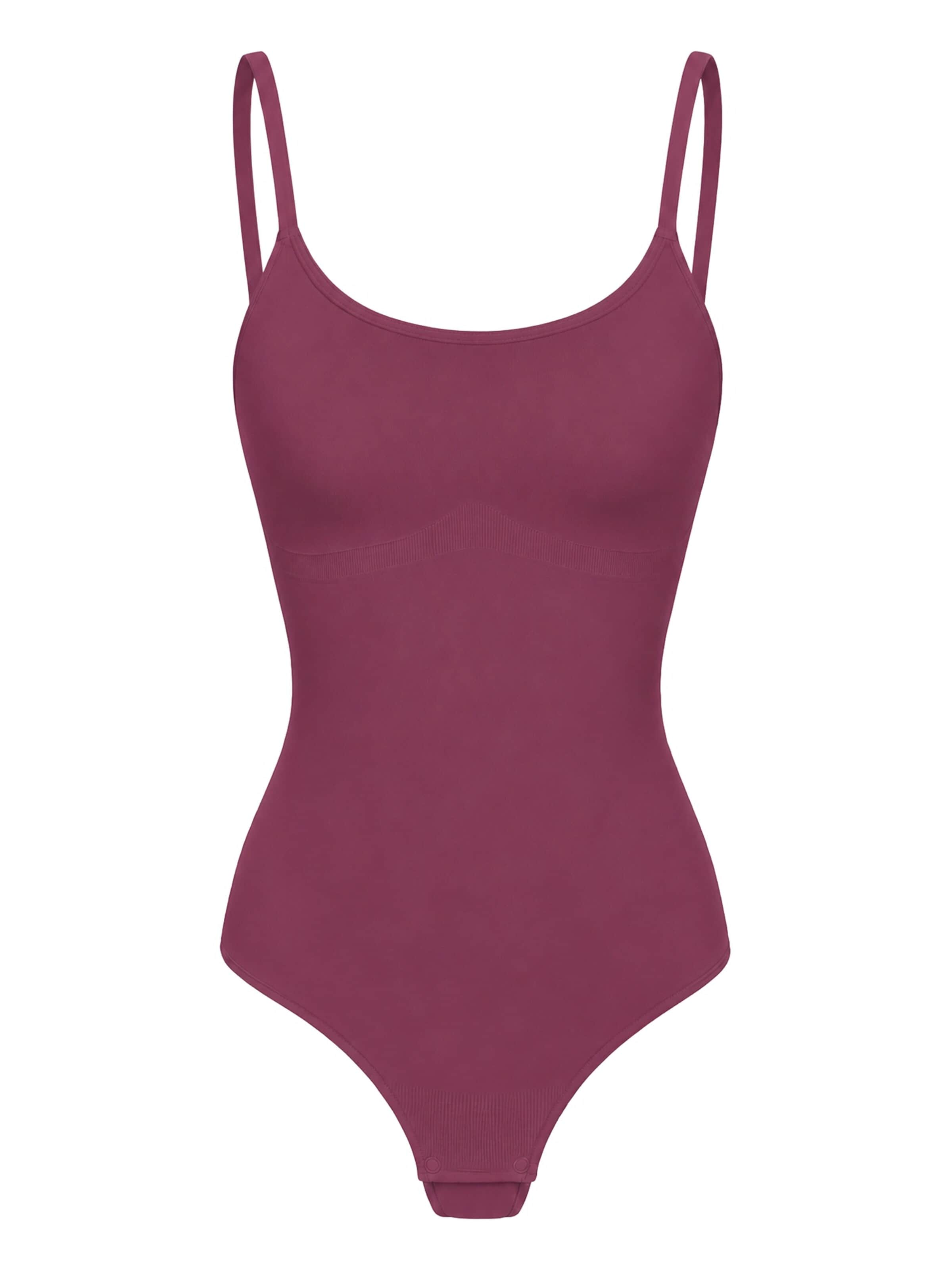 Body modelant 'Cami Sculpting Bodysuit with String' cfab en violet : devant