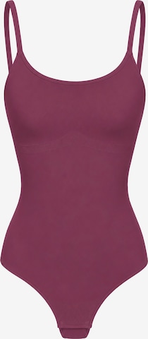 Body modelant 'Cami Sculpting Bodysuit with String' cfab en violet : devant