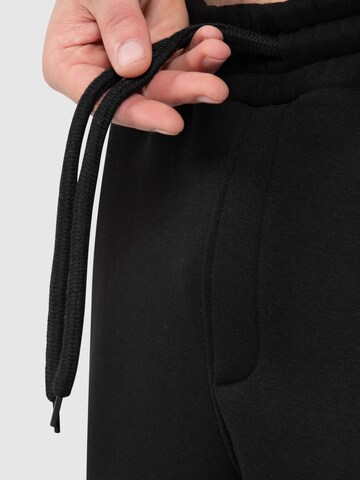 Smilodox Tapered Broek ' Viktor ' in Zwart