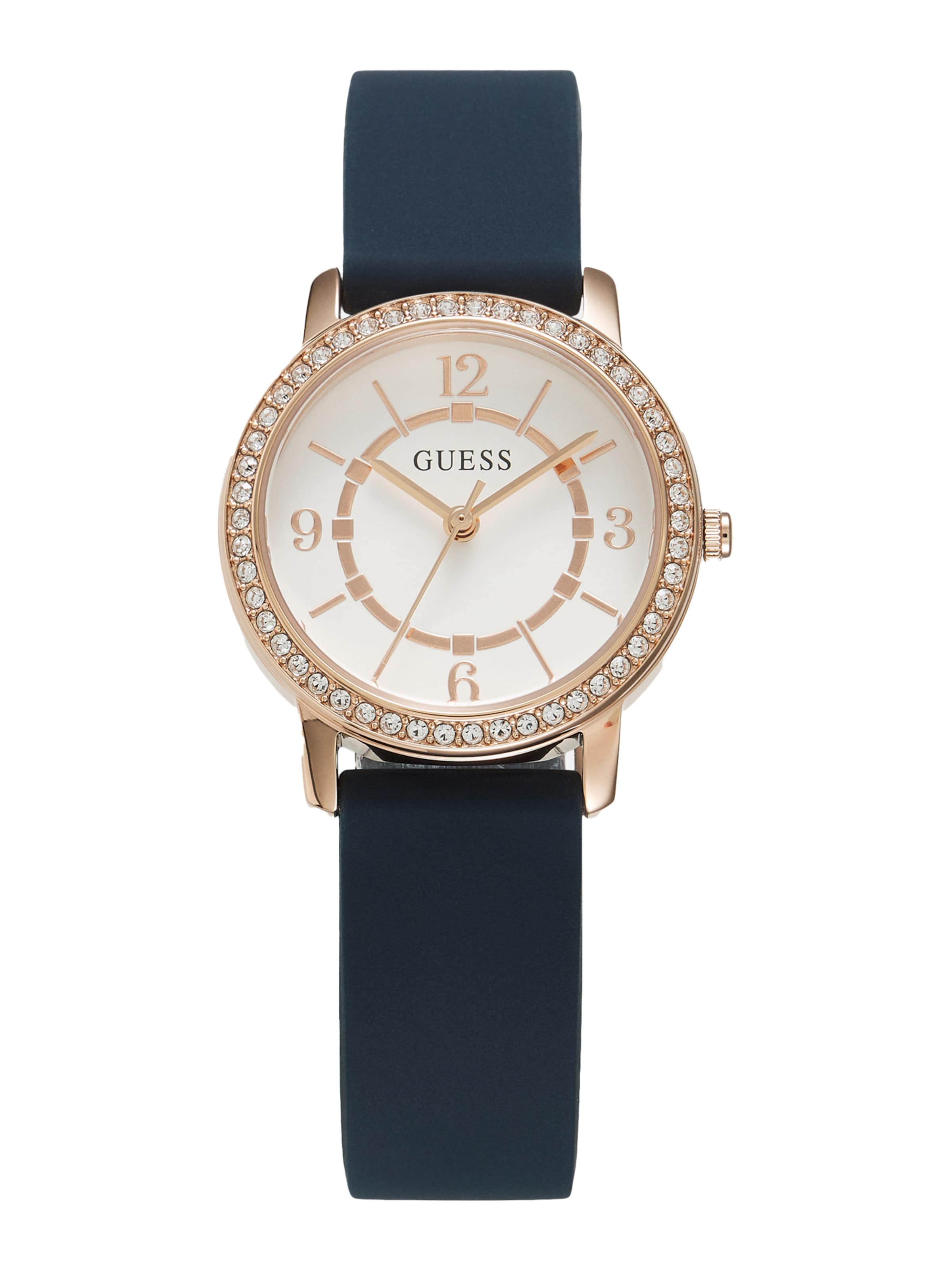 Orologio analogico 'Melody' di GUESS in blu: frontale