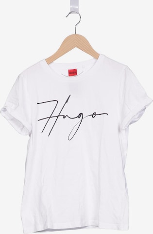 HUGO Top & Shirt in M in White: front