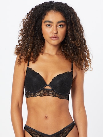 Women' Secret Push-up Bra in Black: front