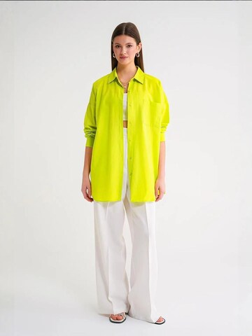 Camicia da donna di MixRay in verde
