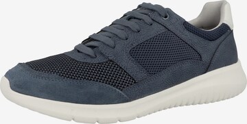 GEOX Sneakers laag in Blauw: voorkant