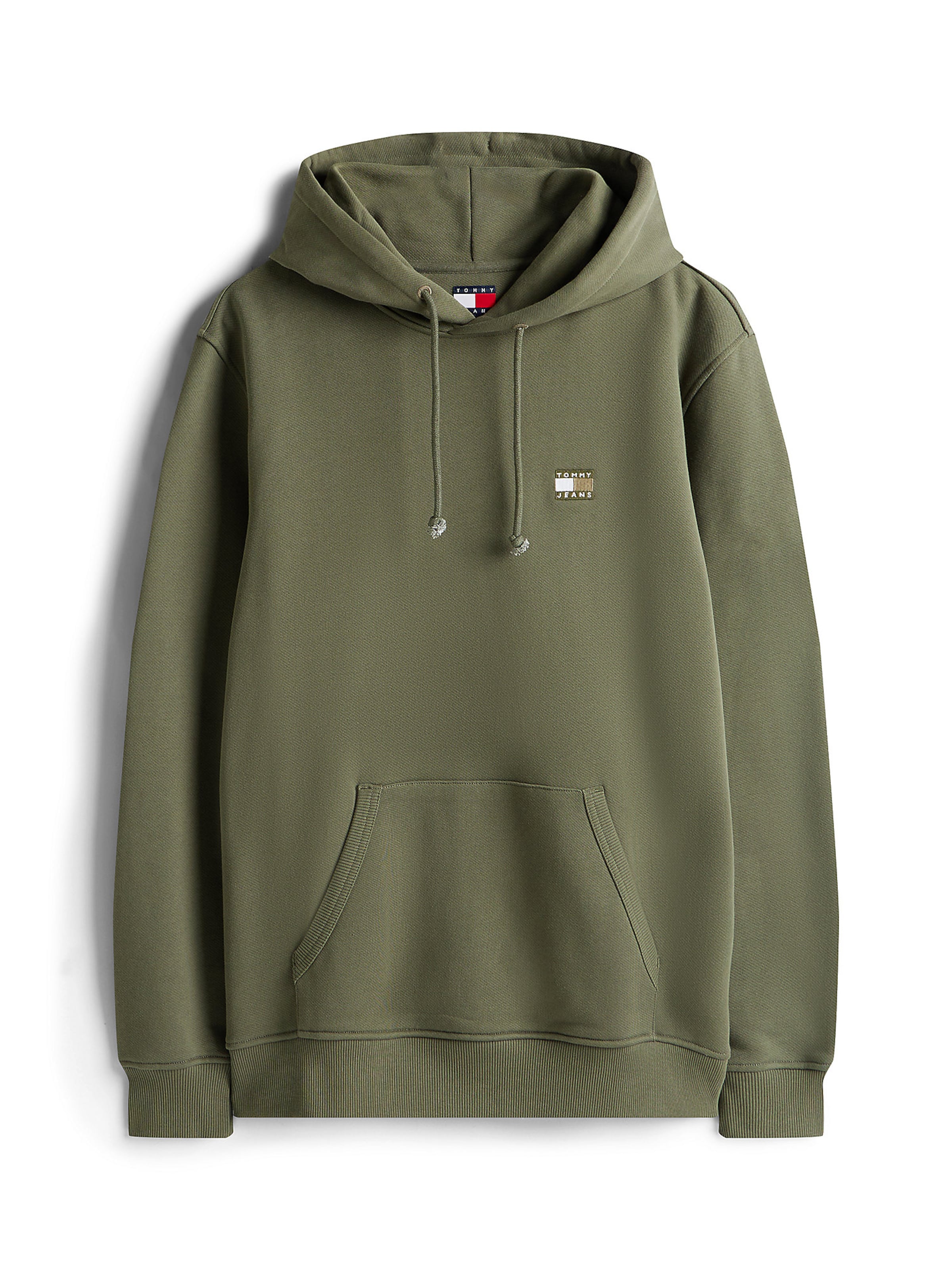 Tommy Jeans Sweatshirt in Green: front