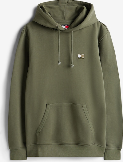 Tommy Jeans Collegepaita värissä oliivi, Tuotenäkymä