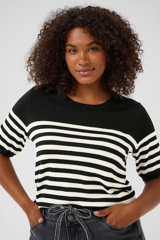 KAFFE CURVE Pullover 'KCLizzy' in Schwarz