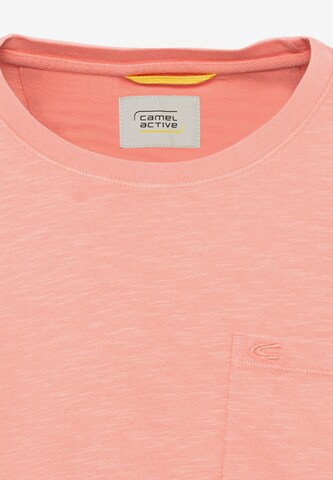 T-Shirt CAMEL ACTIVE en orange
