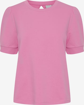 ICHI T-Shirt 'IHYarla' in Pink: Vorderseite
