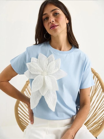 Bianco Lucci T-Shirts in Blau
