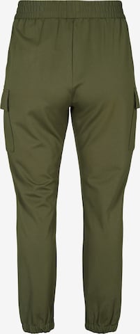 Regular Pantaloni cu buzunare 'Jmaddie' de la Zizzi pe verde