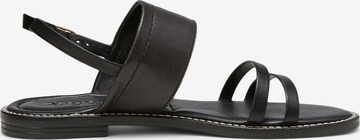 Marc O'Polo Sandalen met riem in Zwart