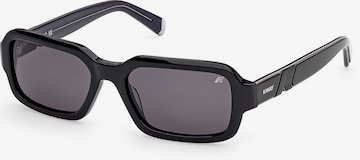 Lunettes de soleil K-Way en noir : devant