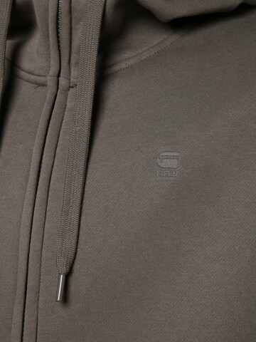 G-Star RAW Regular fit Zip-Up Hoodie in Grey