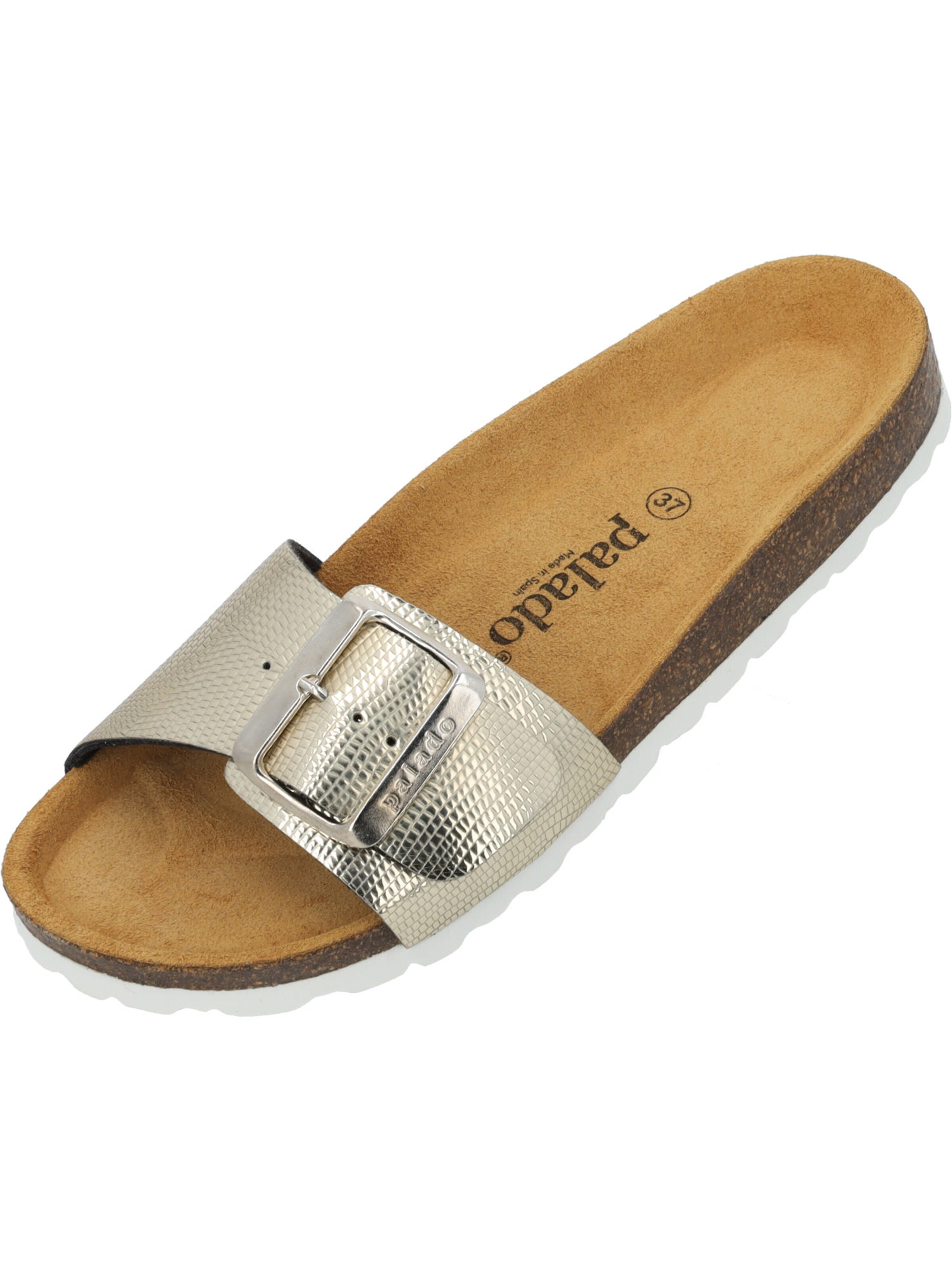 Palado Pantolette 'Palado Malta EGS Titano'‌‌‌‌‌‌‌‌‌‌ in Gold: Vorderseite
