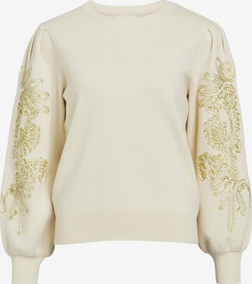 Pull-over 'Joana' OBJECT en beige : devant