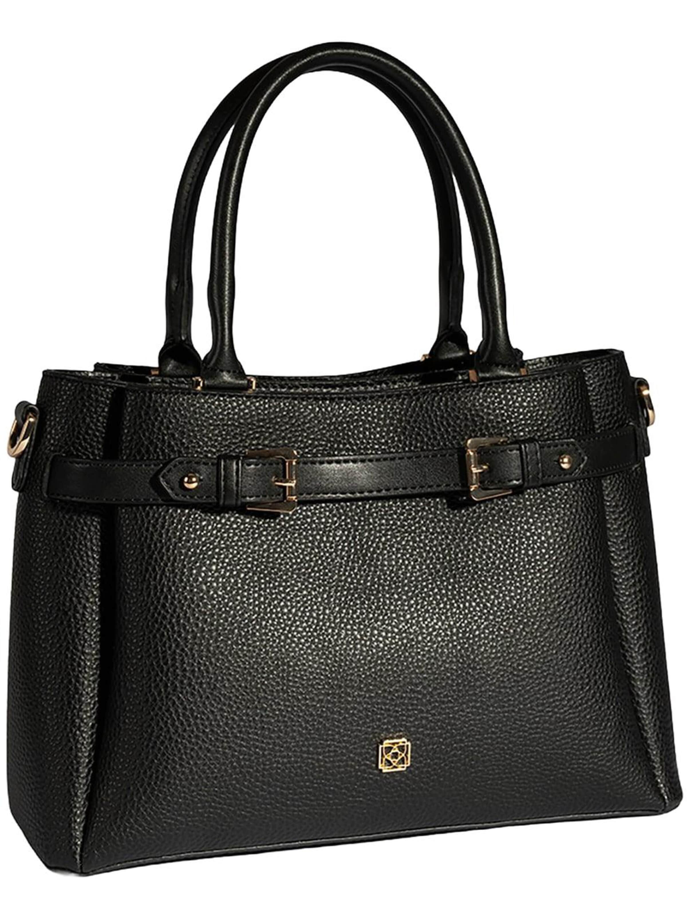 Desa - Bolso de mano en negro