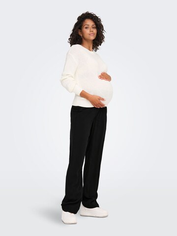 Wide Leg Pantalon Only Maternity en noir