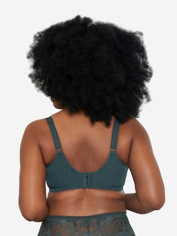 SugarShape High neck Bra 'Vienna' in Green