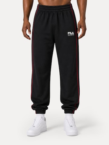 Smilodox Regular Jogginghose ' Iseo ' in Schwarz: Vorderseite