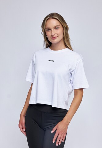 SNOCKS - Camiseta en blanco: frente