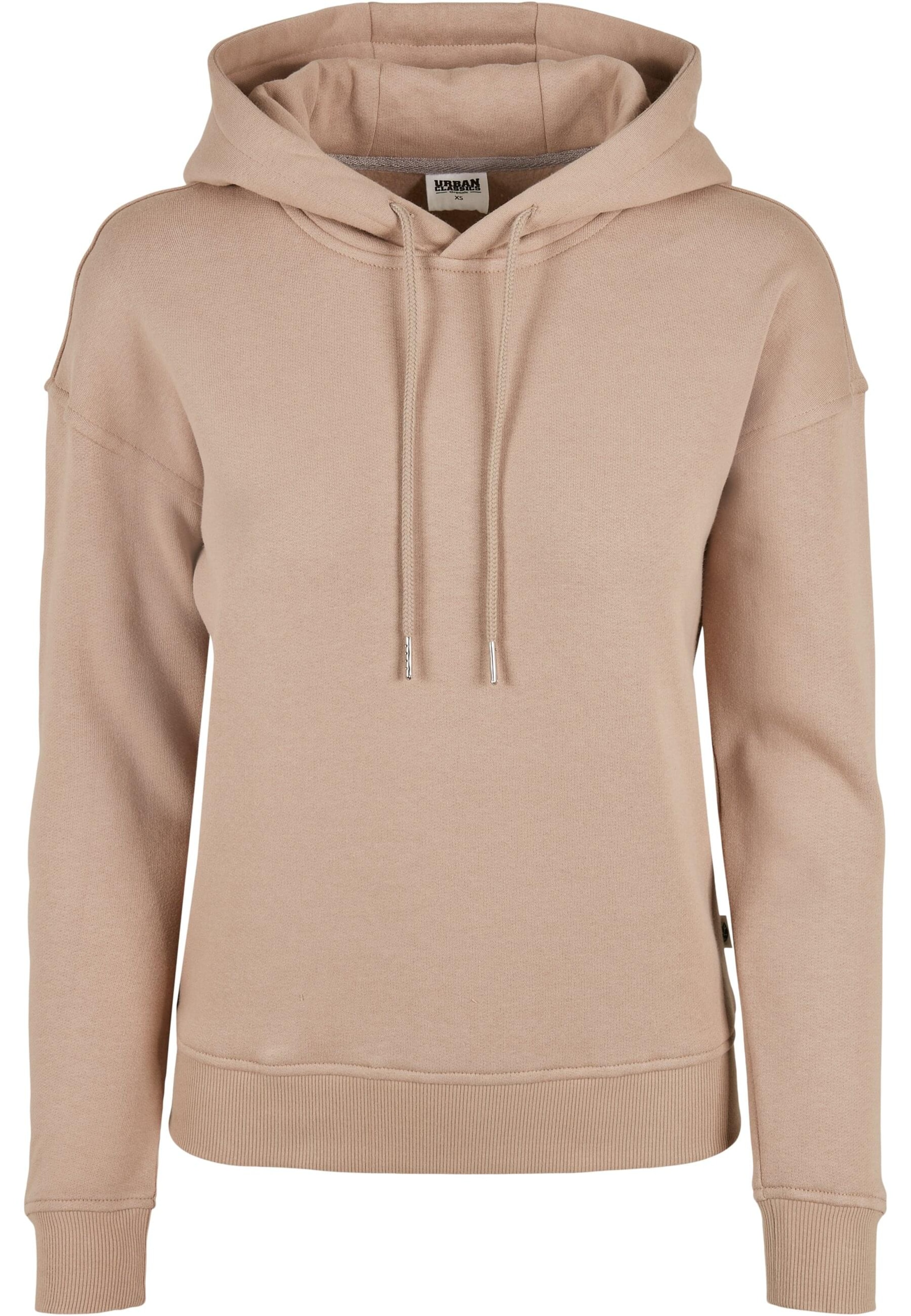 Urban Classics Sweatshirt in Beige: front