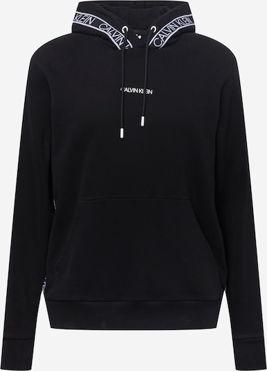 Calvin Klein Sweater majica u crna / bijela, Pregled proizvoda