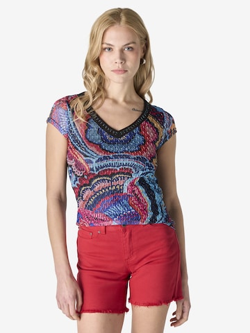 T-shirt KOROSHI en mélange de couleurs