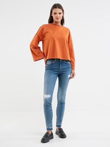 BIG STAR Shirt 'Longensana' in Orange