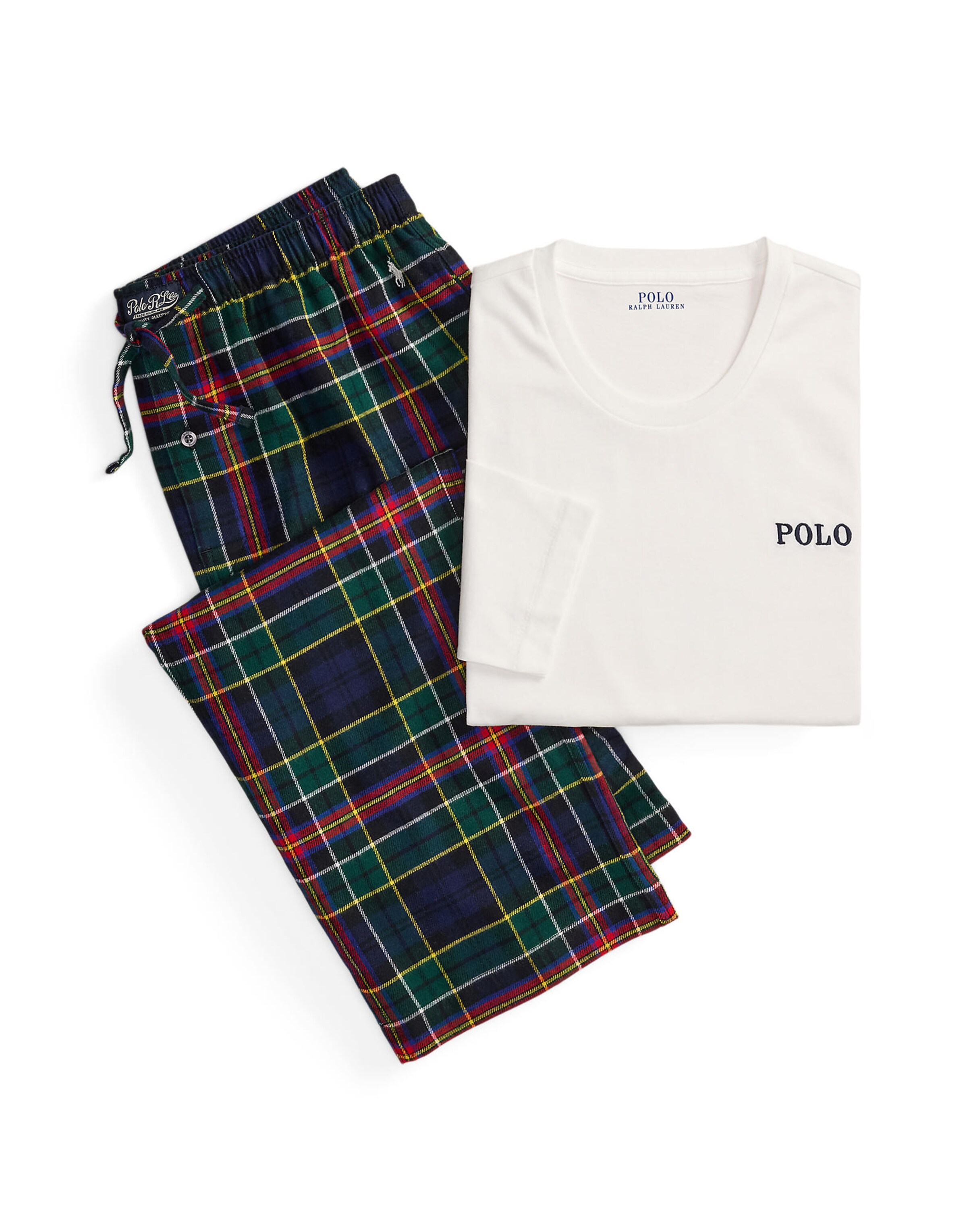 Polo Ralph Lauren Pyjamas lang i grøn: forside