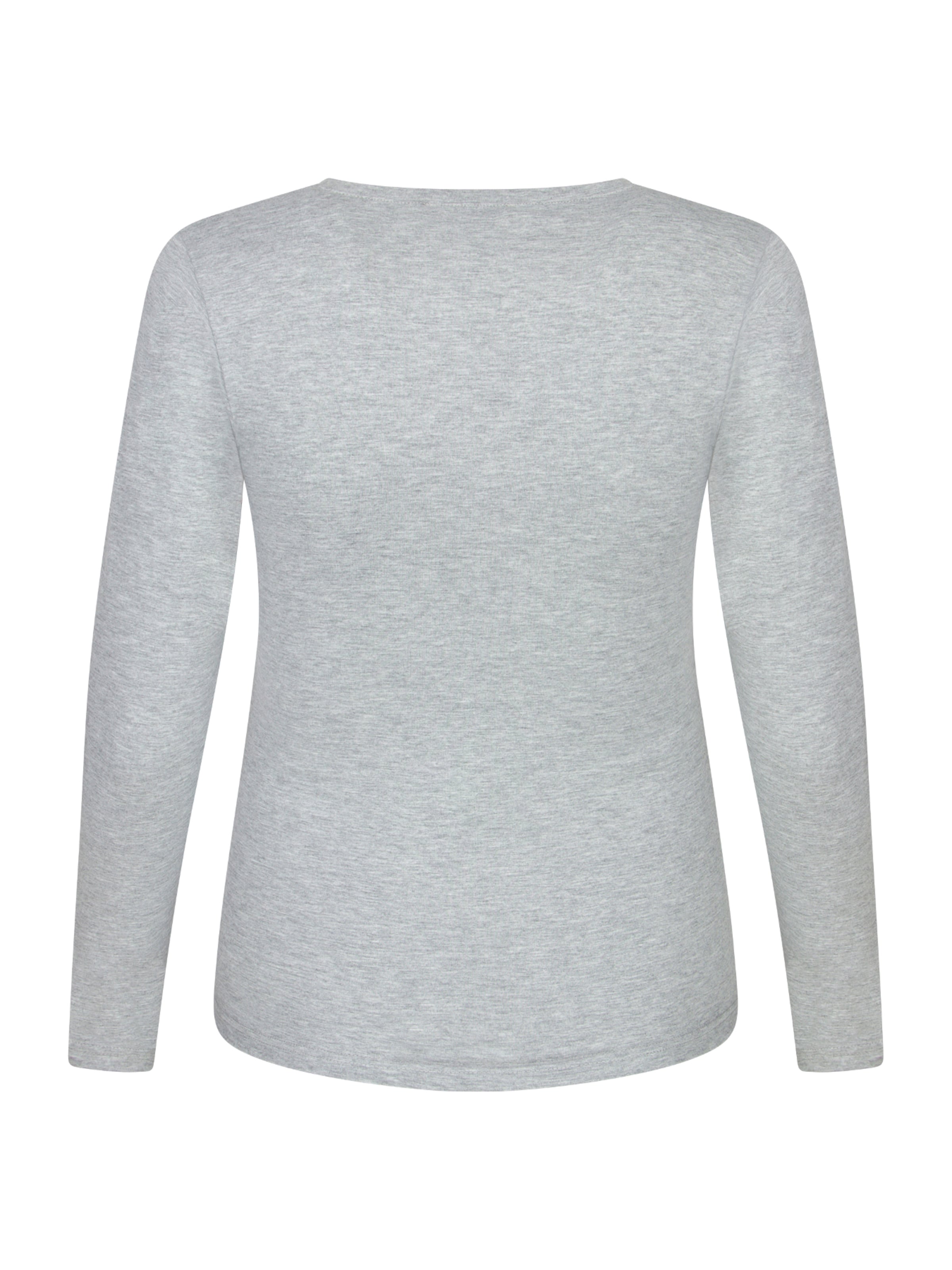 M.M.C. Shirt 'Langarm Basic Umstandsmode'‌‌‌‌‌‌ in Grau