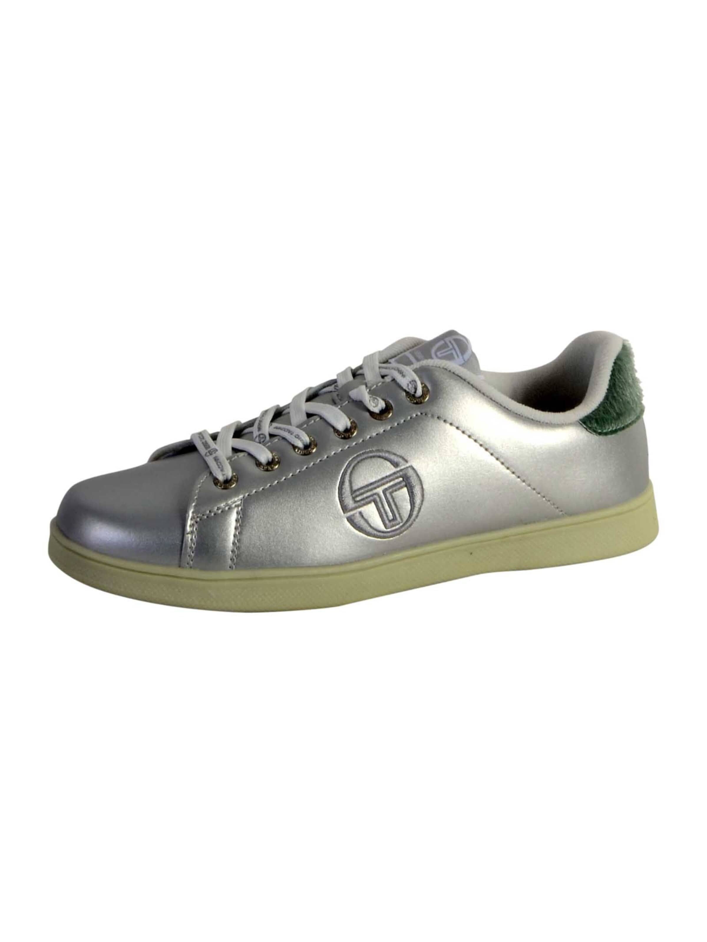 Sergio Tacchini Athletic Lace-Up Shoes in Grey: front