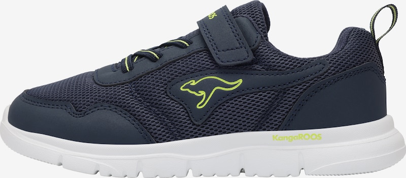 KangaROOS K-NY Chip Ev, Scarpe da Ginnastica Bambina, Dk Navy Daisy Pink, 21 EU KangaROOS K-NY Chip Ev, Scarpe da Ginnastica Bambina, Dk Navy Daisy Pink, 21 EU