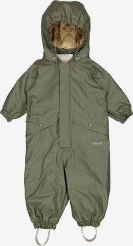 Wheat Athletic Suit 'Thermo Rainsuit Aiko' in Green: front